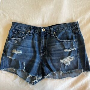 Rag and bone jean shorts . Size 28
